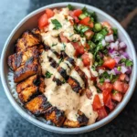 Burrito Bowls With Pico De Gallo & Chipotle Aioli