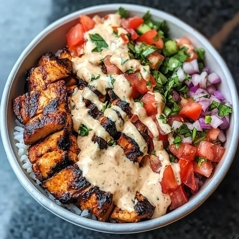 Burrito Bowls With Pico De Gallo & Chipotle Aioli