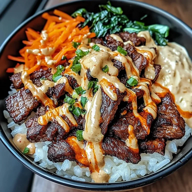 Korean Beef Bibimbap With Gochujang Aioli