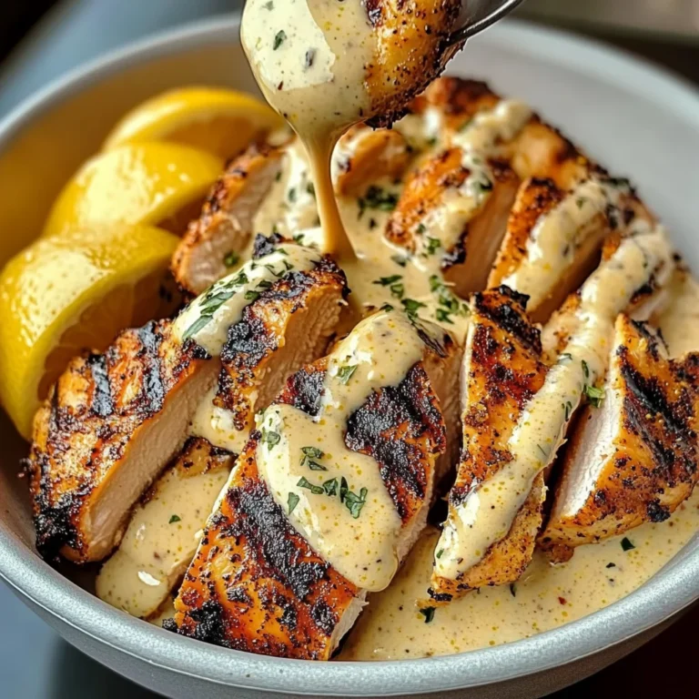 Lemon Pepper Chicken Bowl With Creamy Lemon Sauce