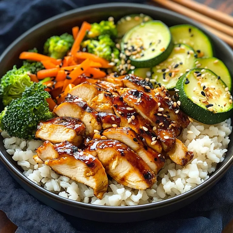 Teriyaki Grilled Chicken and Veggie Rice Bowls