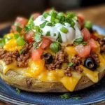 Cheesy Taco Potatoes