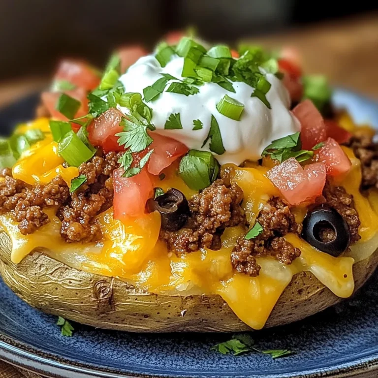 Cheesy Taco Potatoes