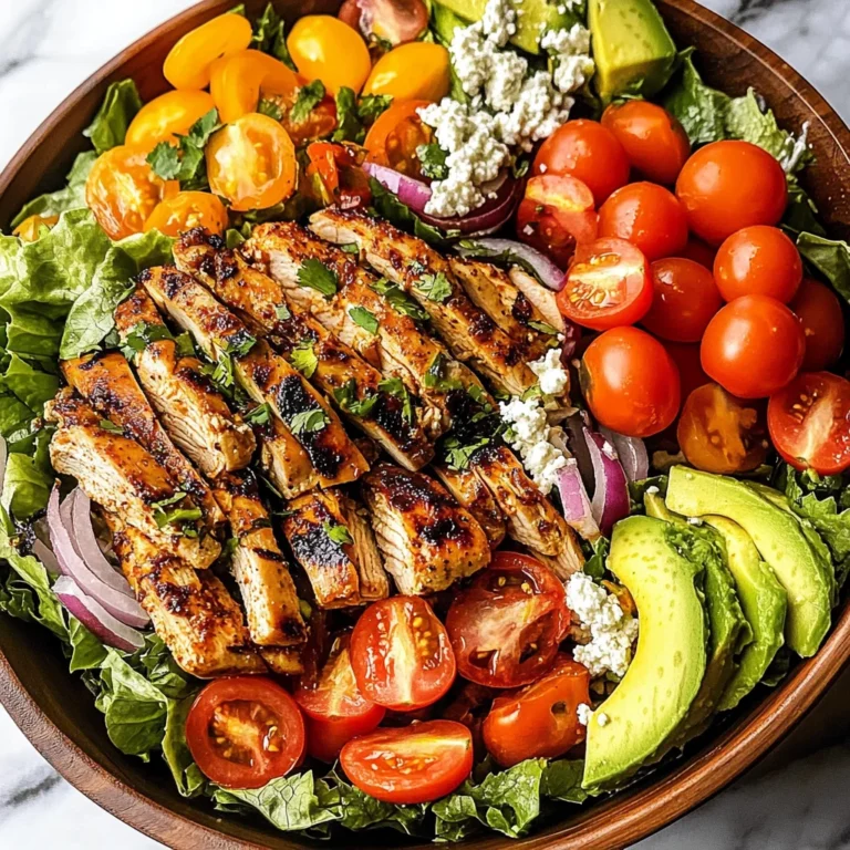 Chicken Fajita Salad