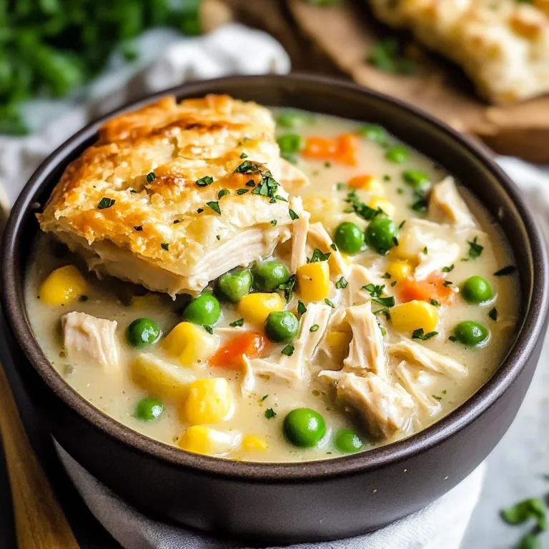 Chicken Pot Pie Soup