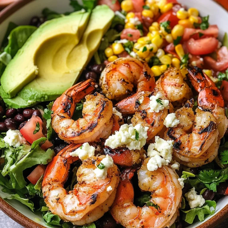 Grilled Mexican Shrimp Salad