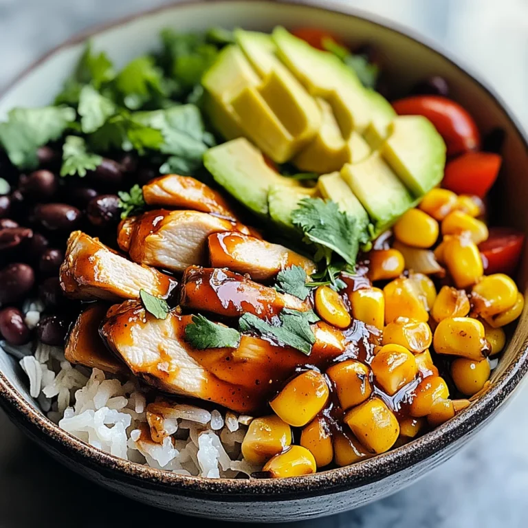 Honey Chipotle Chicken Rice Bowls
