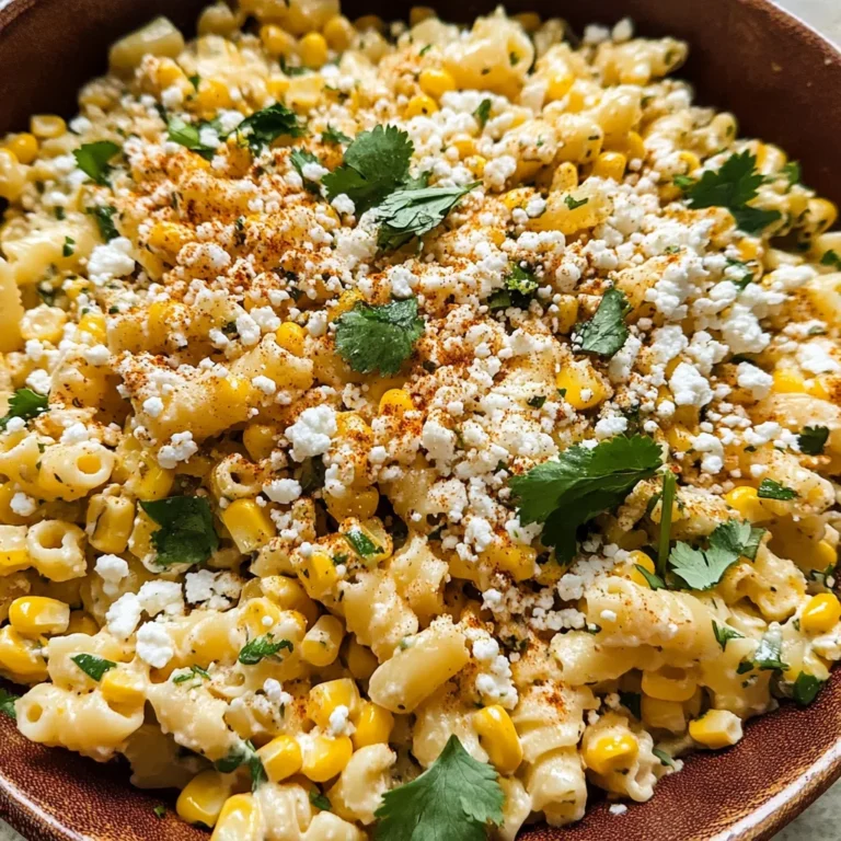 Mexican Street Corn Pasta Salad
