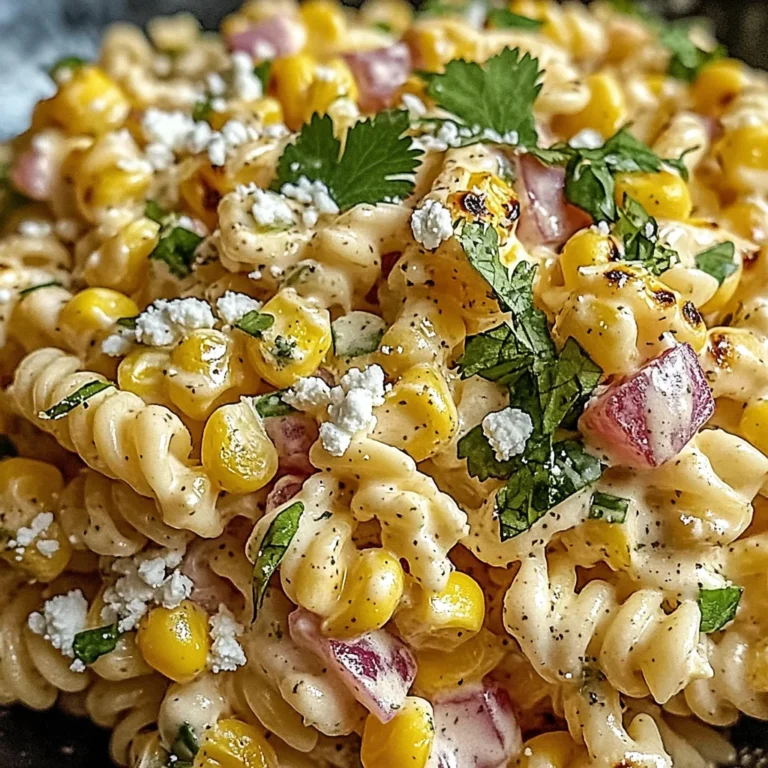 Mexican Street Corn Pasta Salad is a must-try dish!