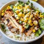 Street Corn Chicken Rice Bowl Recipe
