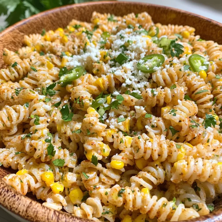 Street Corn Pasta Salad