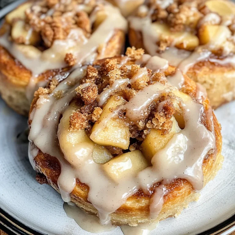 Apple Pie Cinnamon Rolls