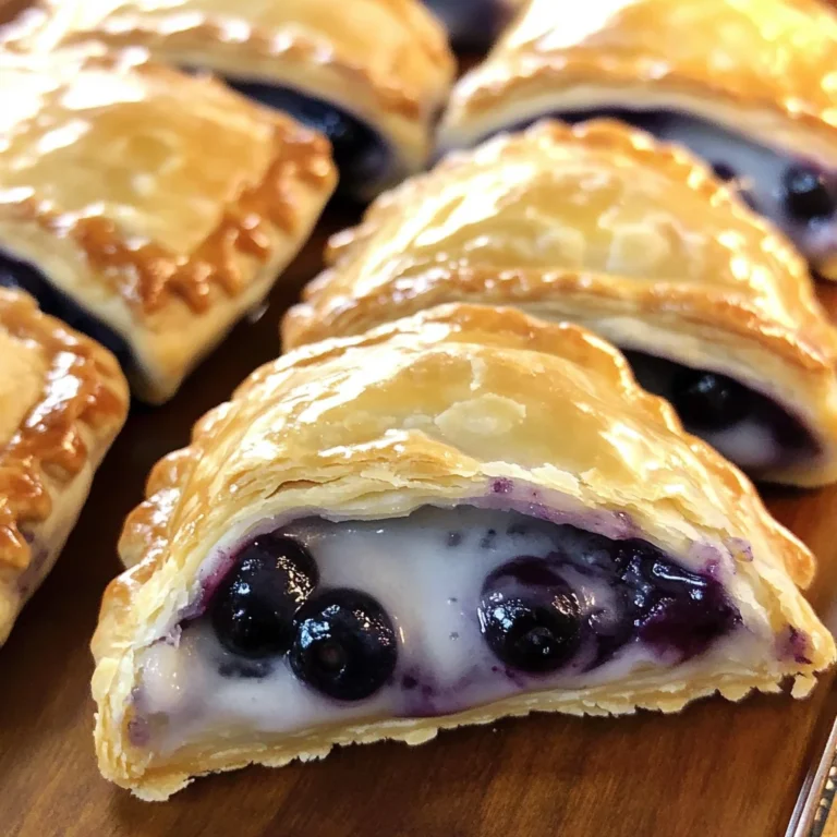 Blueberry Lemon Hand Pies