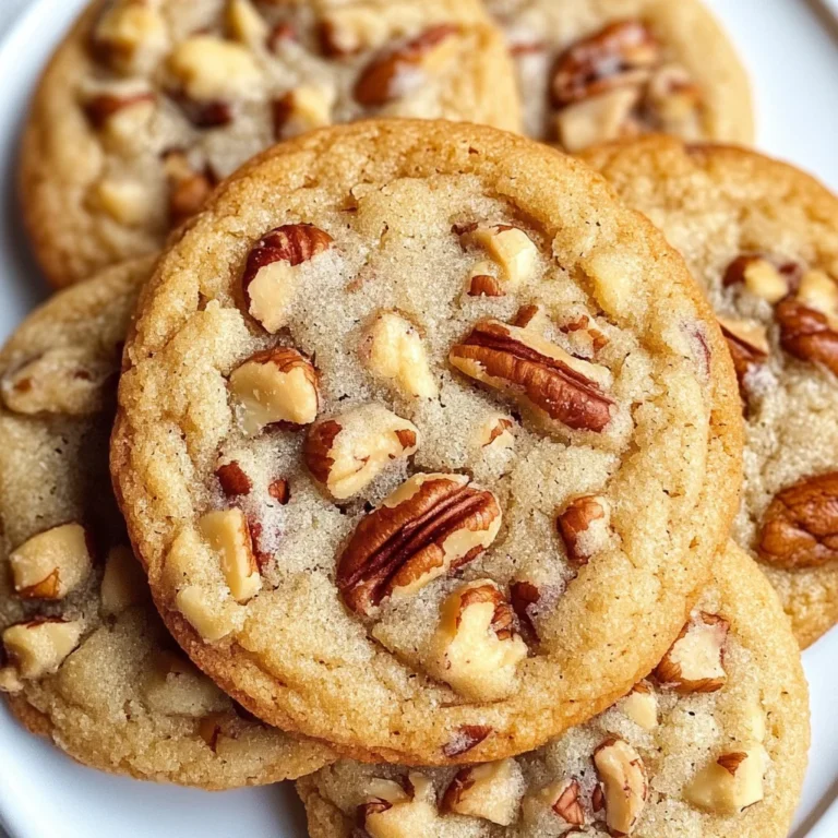 Butter Pecan Cookies