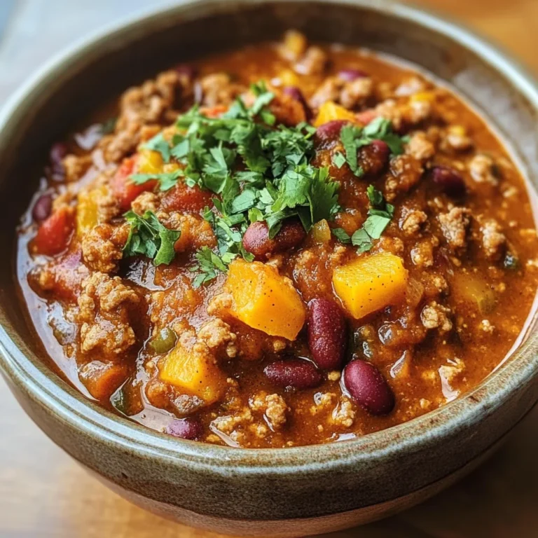 Crockpot Pumpkin Chili