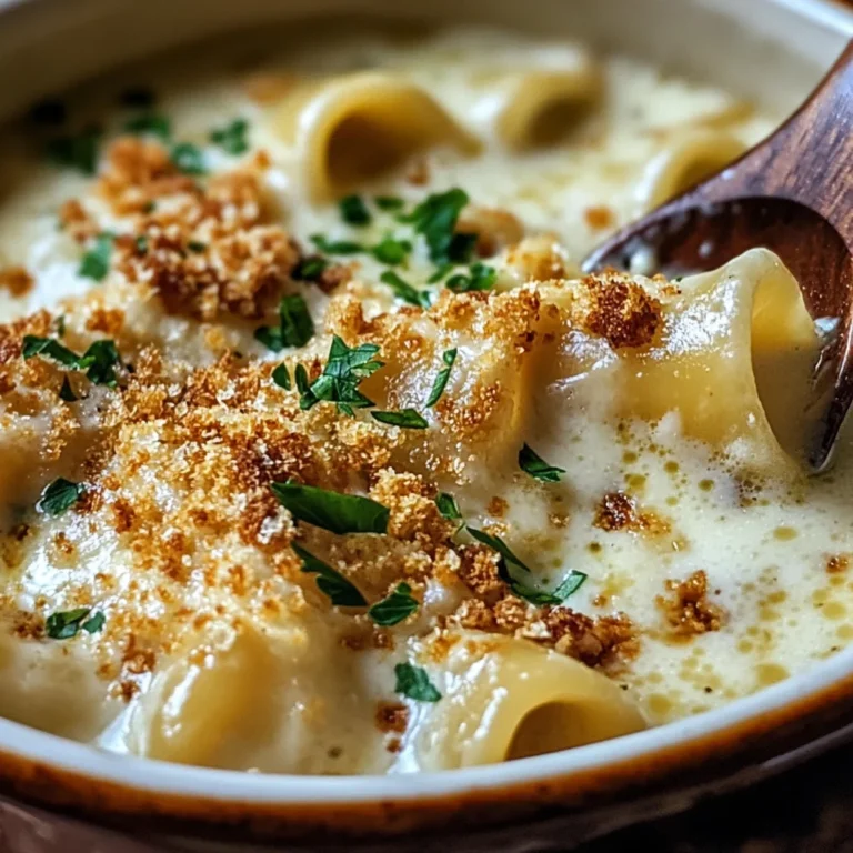 Decadent Creamy Alfredo Lasagna Soup