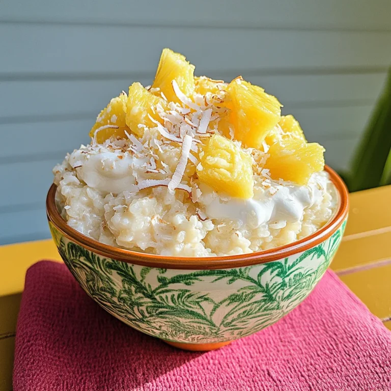 Hawaiian Rice Pudding {aka Rice Hawaiian}