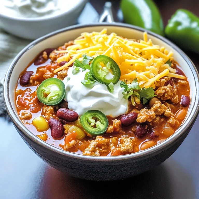 Healthy Turkey Chili