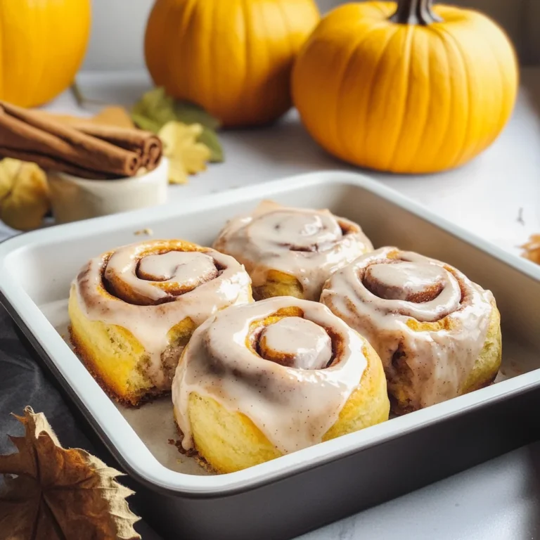 Homemade Pumpkin Chai Cinnamon Rolls