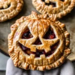 Jack-O-Lantern Hand Pies