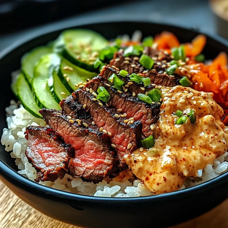 Korean BBQ Steak Bowls: A Delicious and Easy Recipe to Try Tonight