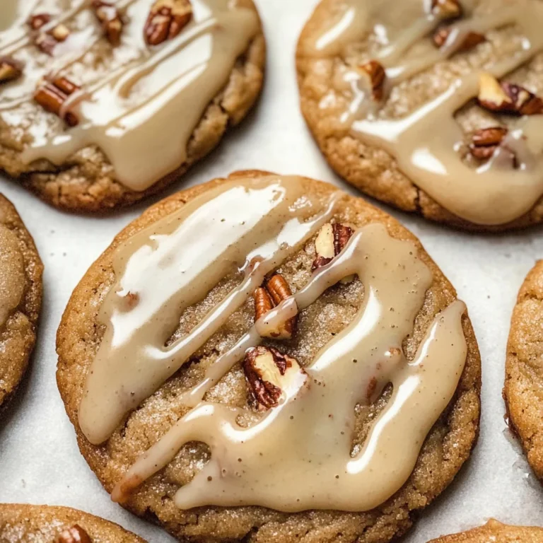 Maple Brown Sugar Cookies