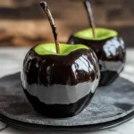 Poison Toffee Apples for Halloween