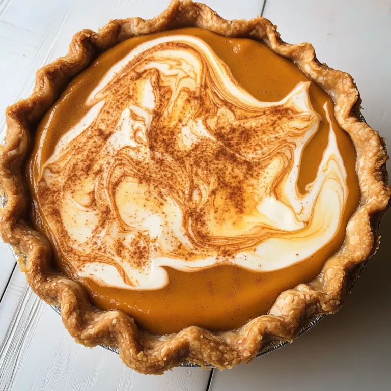 Pumpkin Mascarpone Pie