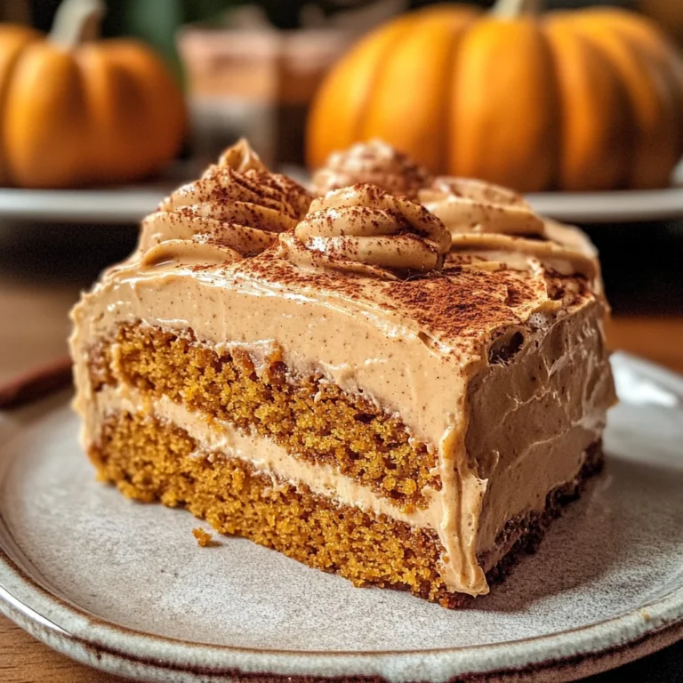 Pumpkin Spice Latte Cake