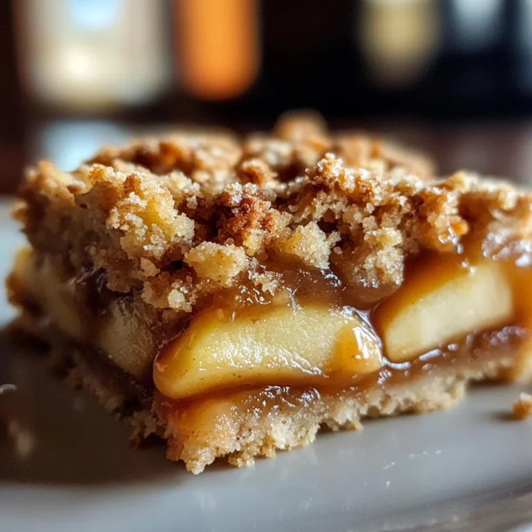 Salted Caramel Apple Crumble Bars Fall Treat: Get Addicted in 45 Min