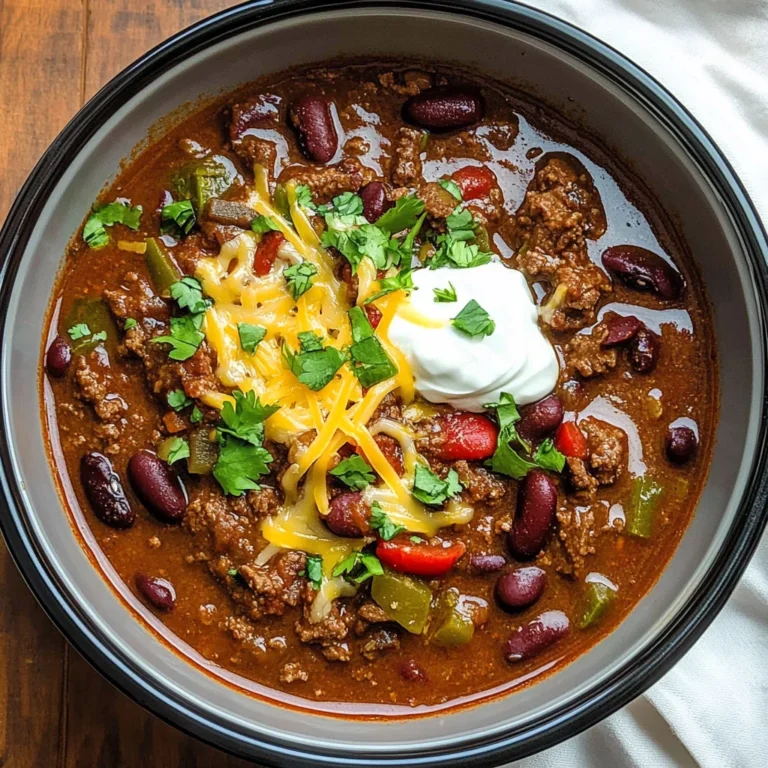 Slow Cooker Chili Con Carne