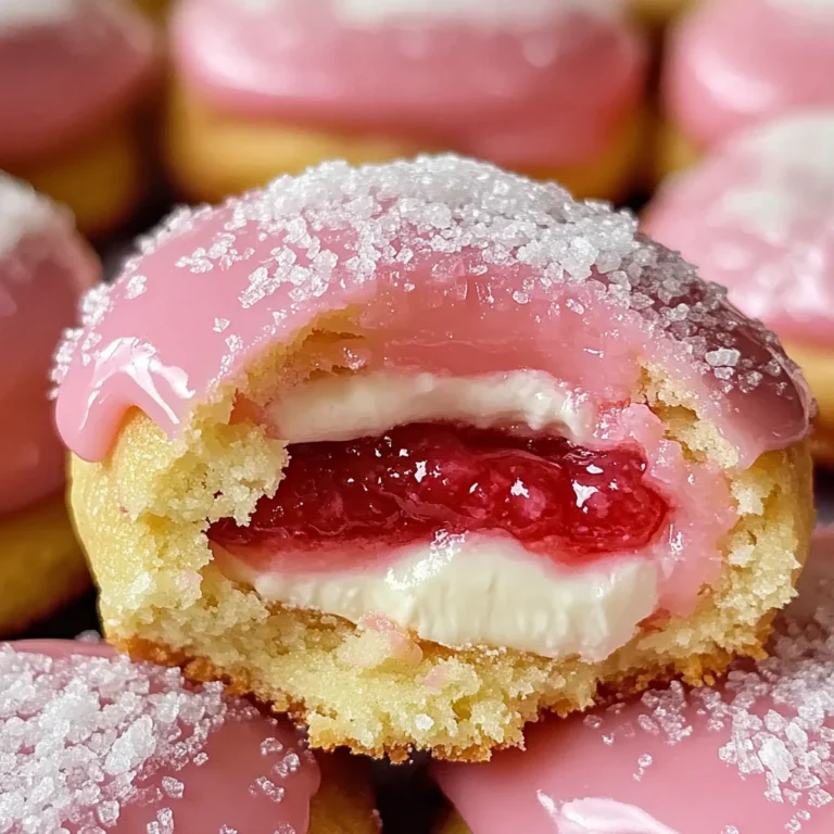 Soft Strawberry Cheesecake Cookies - Sweet & Creamy Bites