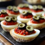 Spooky Deviled Eyeballs