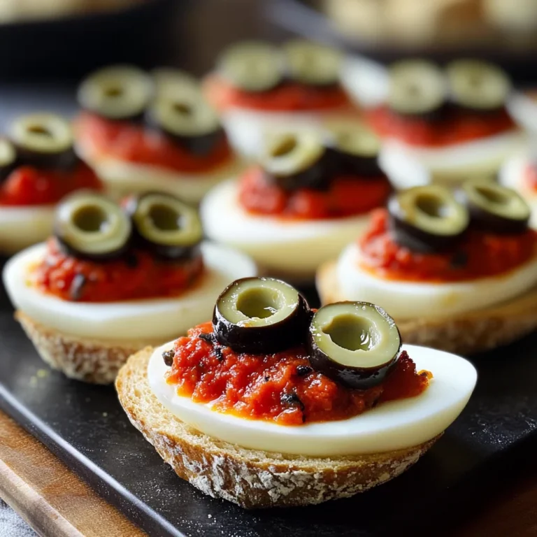 Spooky Deviled Eyeballs