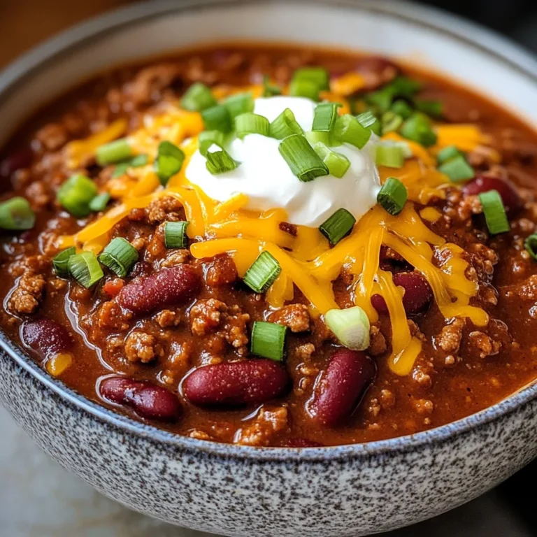 The Best Chili Recipe