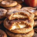 Apple Cider Cheesecake Cookies