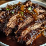 Caramelized Pulled Beef Brisket