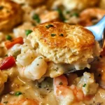 Cheddar Bay Biscuit Seafood Pot Pie: An Incredible Comforting Delight