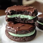 Chocolate Mint Cookies