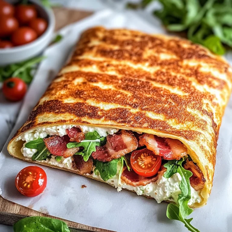 Cottage Cheese Wrap Recipe