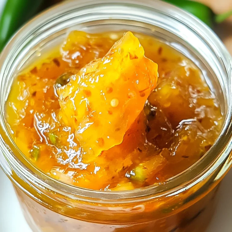 Peach Jalapeno Jam Recipe