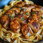 Spicy Cajun Honey Butter Chicken & Pasta