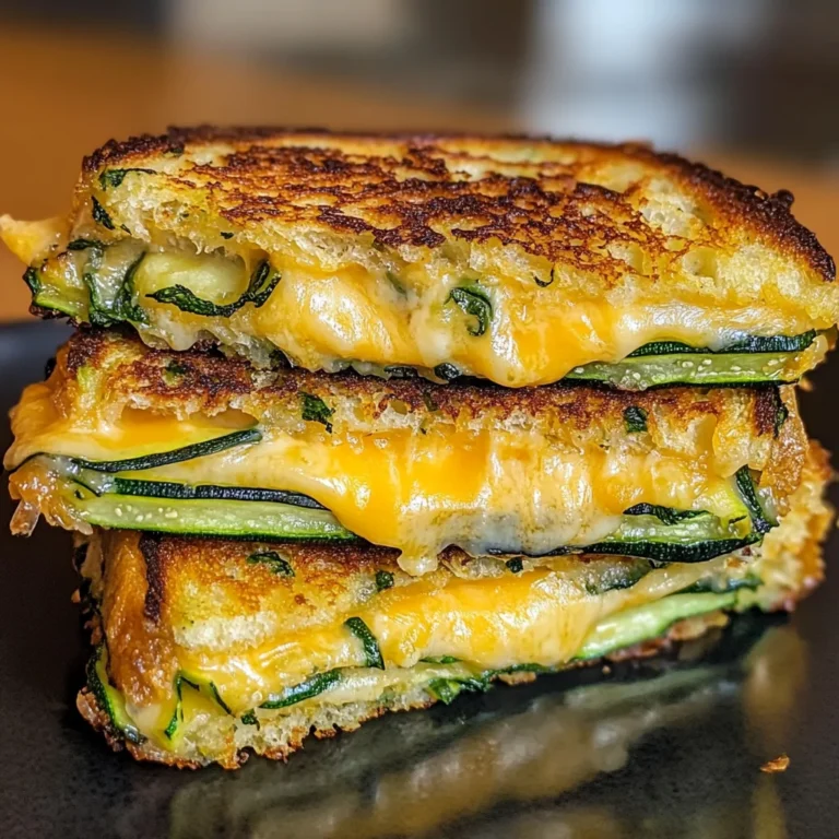 Zucchini Grilled Cheese